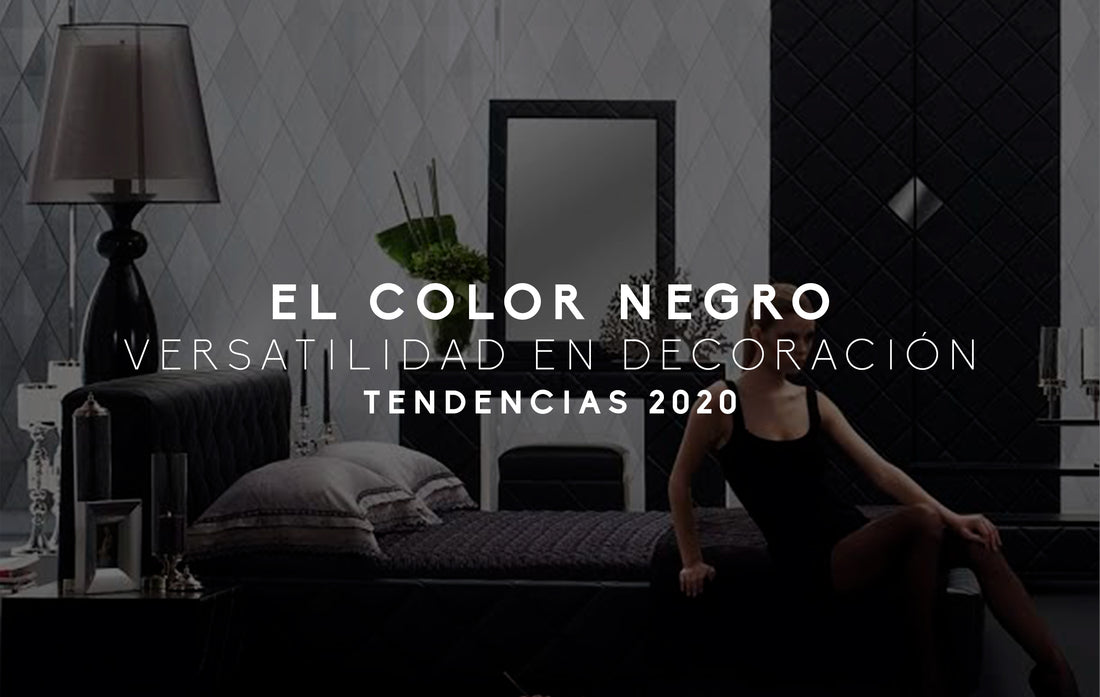 El color negro: Versatilidad en la decoración