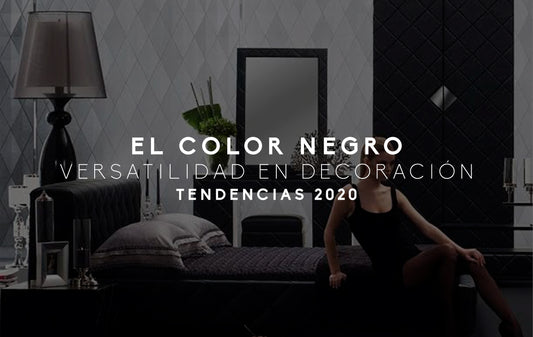 El color negro: Versatilidad en la decoración