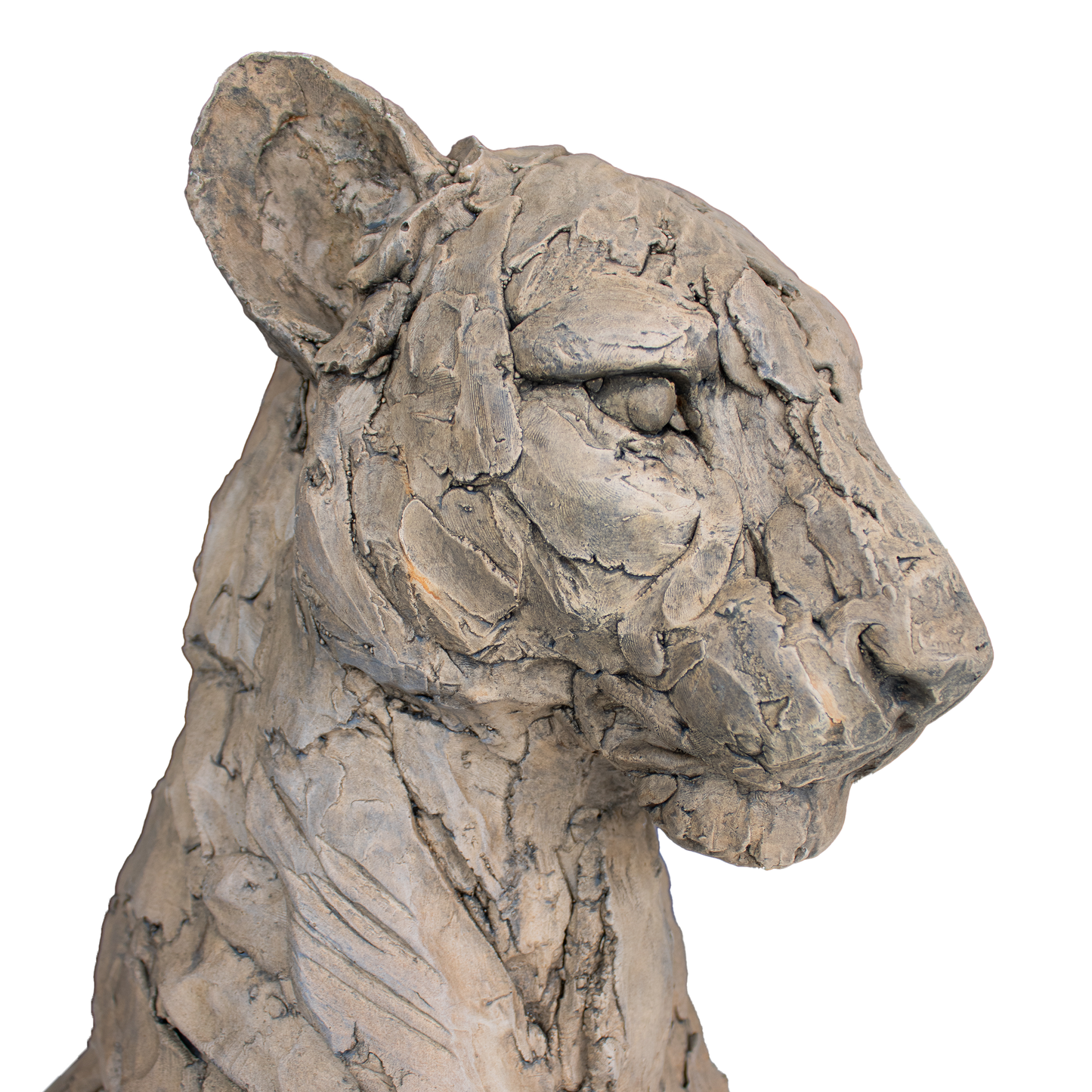 Escultura Leopardo Madera